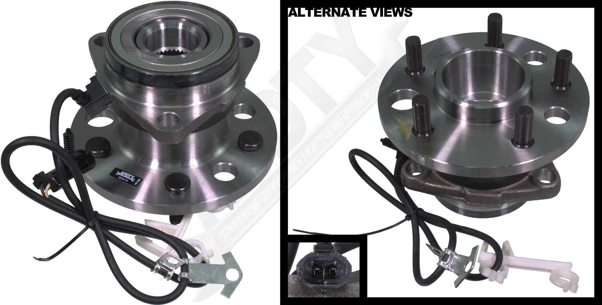 APDTY 515019 Wheel Hub Bearing Front 9502 4X Astro Safari Van 9699