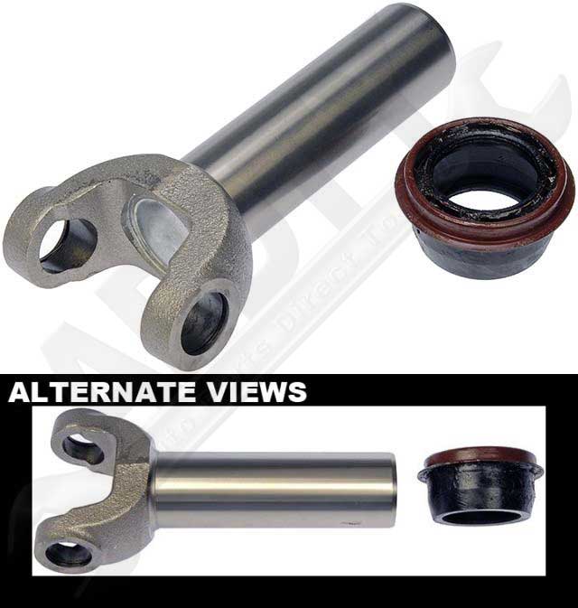 APDTY 708613 Rear Driveshaft Front Slip Yoke & Seal Stops Clunk