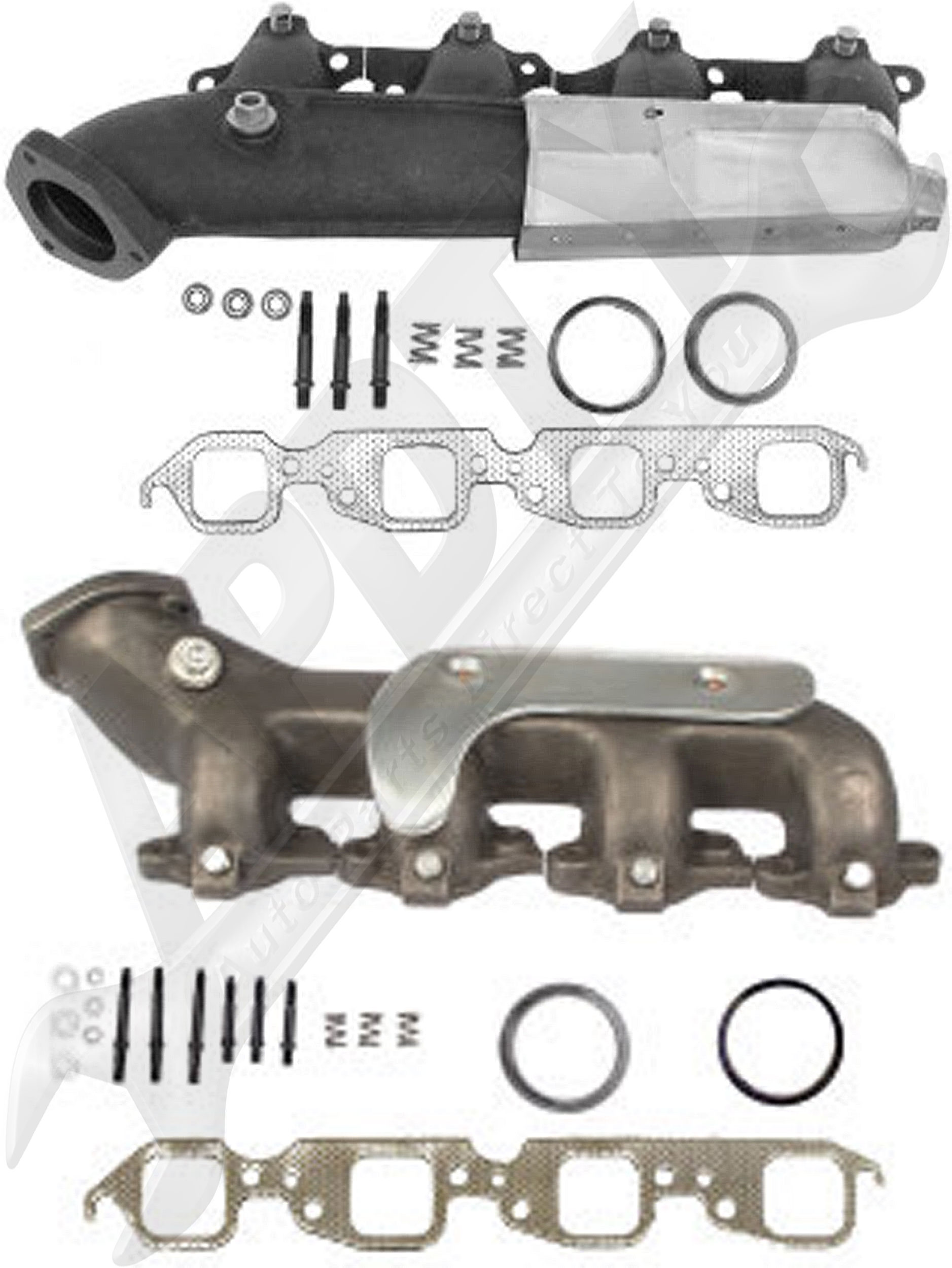 19881995 Chevy Truck 454 Big Block 7.4L Exhaust Manifold Set (Left & Right) eBay