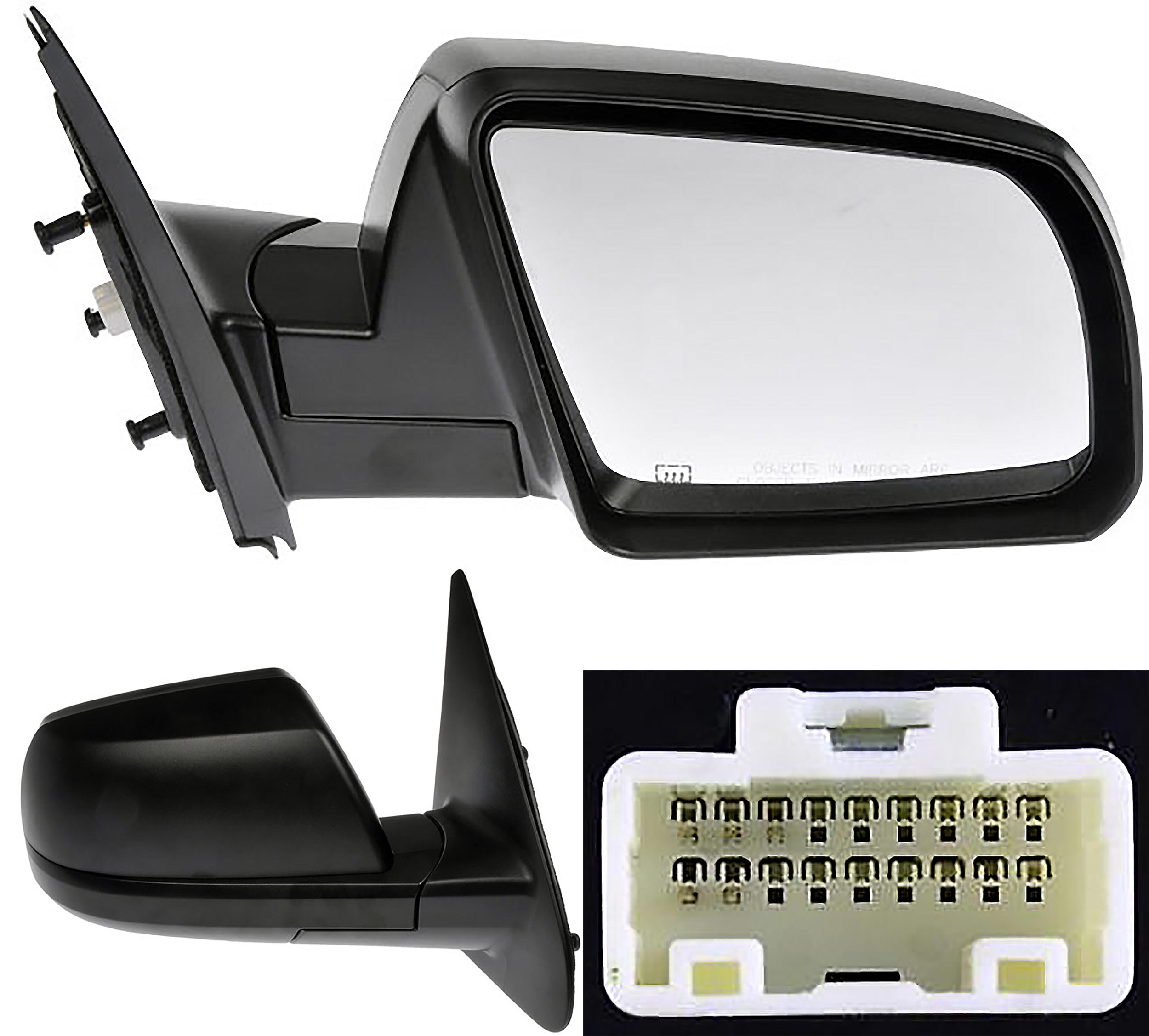 08-13 Toyota Sequoia 07-13 Tundra Driver Side Mirror Replacement Heated