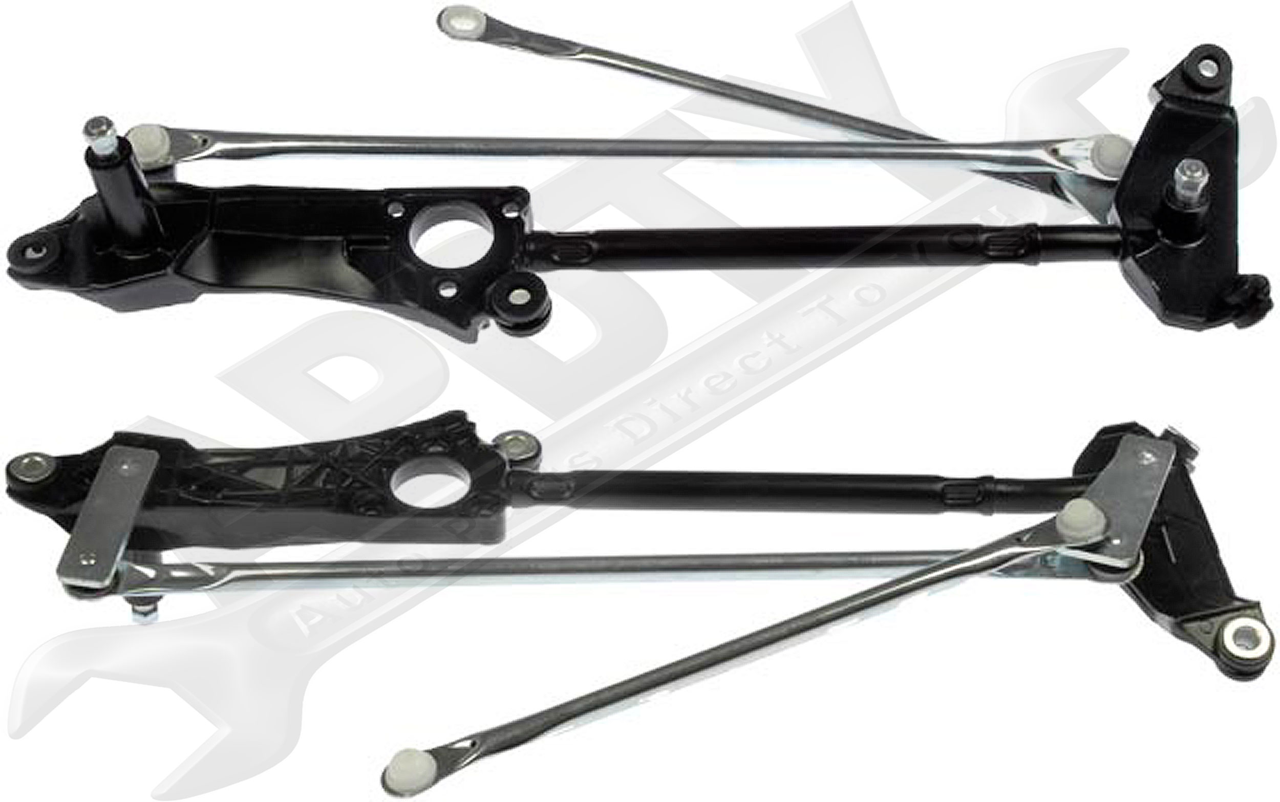 APDTY 713519 Windshield Wiper Transmission Linkage Assembly 0410
